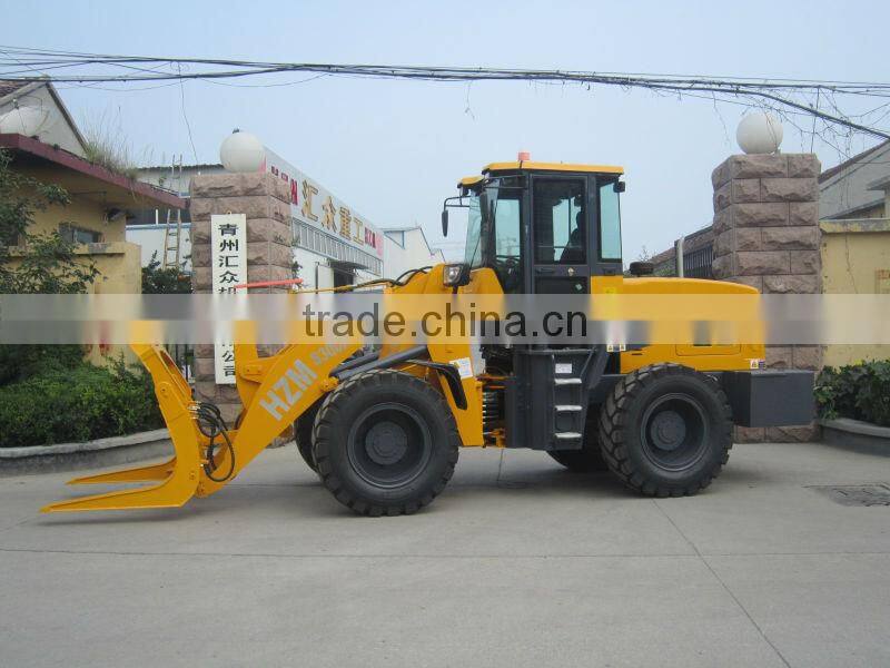 wood grapple loader zl30 with ce