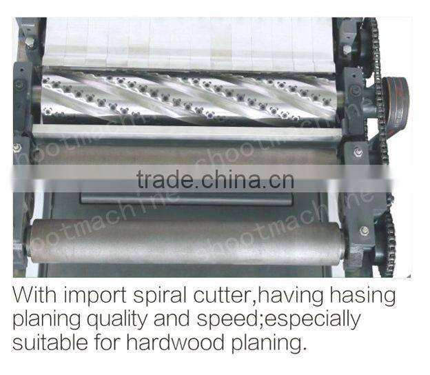 Spiral Cutting Head Heavy Duty Thickness Planer Series Machine SH-530B with Max Width 530mm and Max Thickness 3-300mm
