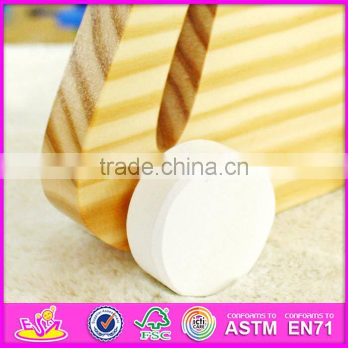 2016 new design kids toy wooden swan W05B149