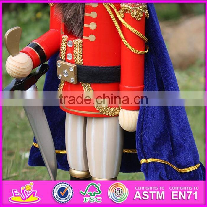 Wholesale Christmas wooden 3d collectible toys for kids W02A250-S