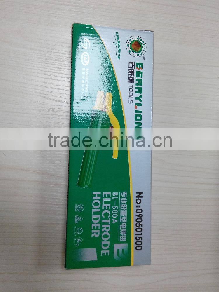 Berrylion Special Wire Connection mode 500A Heavy Duty Welding Electrode Holder