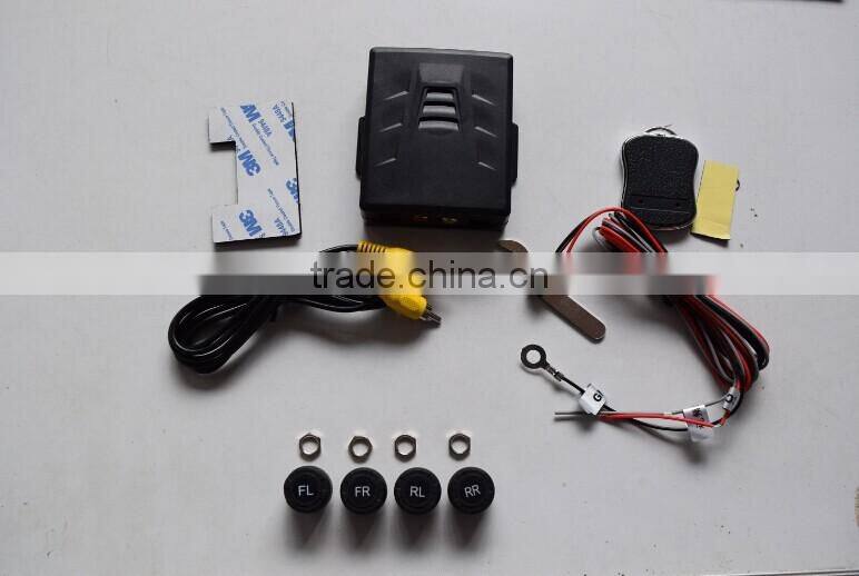 Car DVD TPMS With 4 External Sensors Tyre Pressure Monitoring System