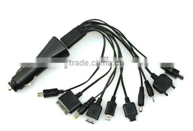 Newest 10in1 car charger and home power partner car charger