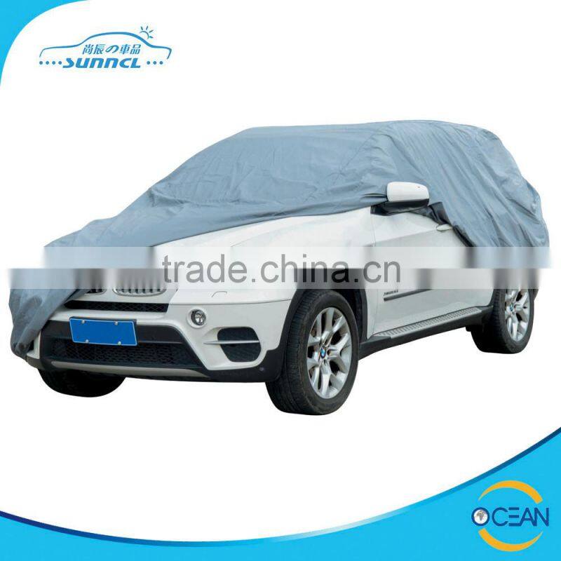Full Set Plastic Car Cover , Folding Car Body Cover