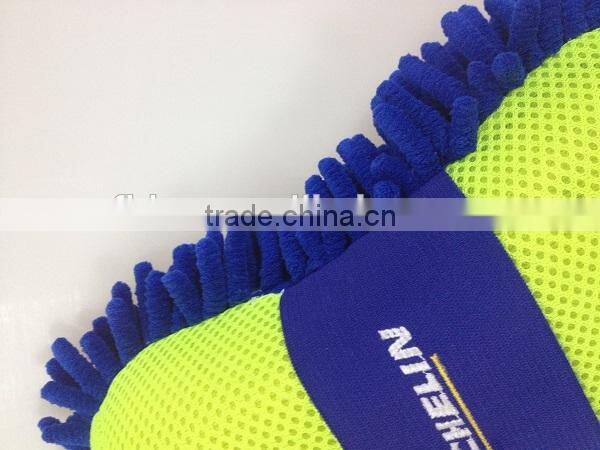 Ultra chenille microfiber car wash product cleaning sponge