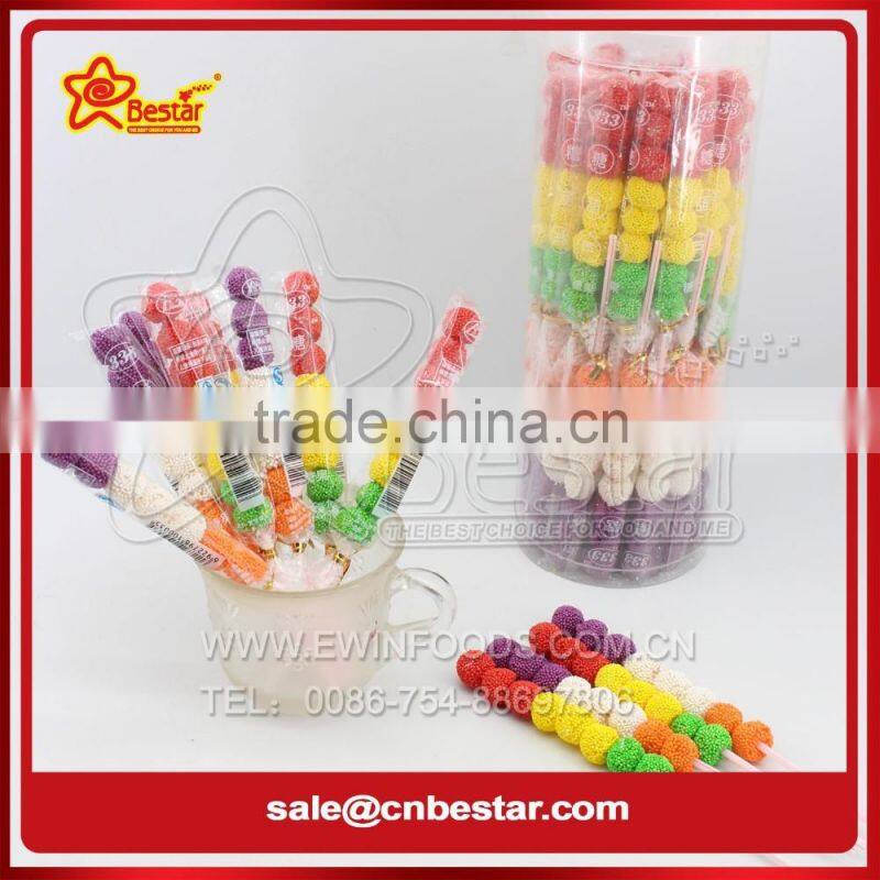 Jelly Gummy Lollipop Windmill Shape Soft Candy