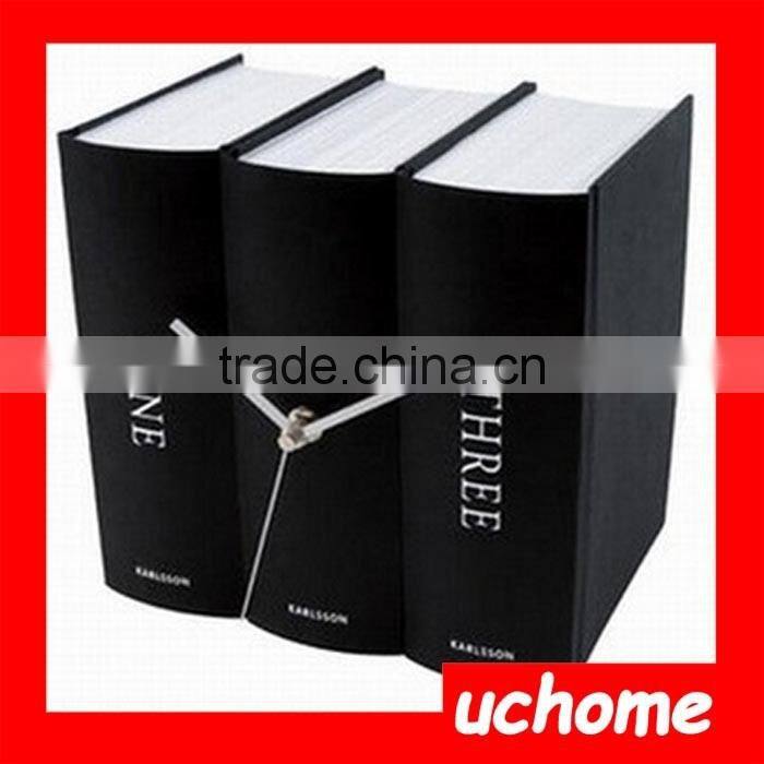 UCHOME Fashion decorative book shape digital table clock, Novetly design living room reading book clock