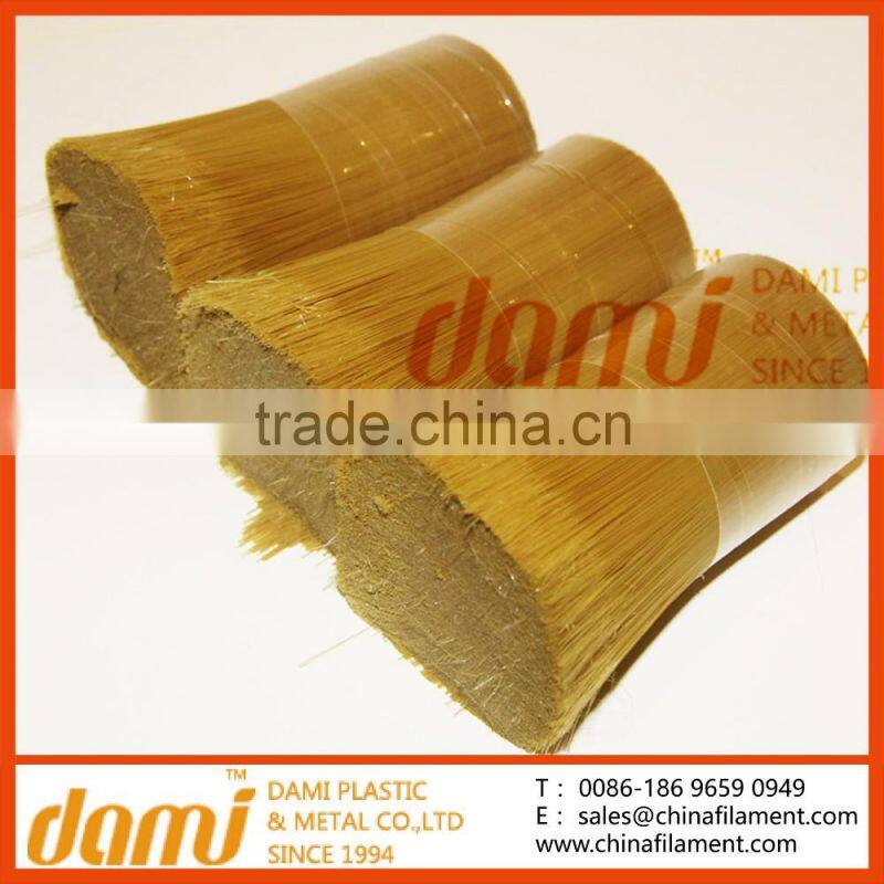 100% POLYESTER MATERIAL FILAMENT / PET FILAMENT BRISTLE FOR PAINT BRUSH MANUFACTURING