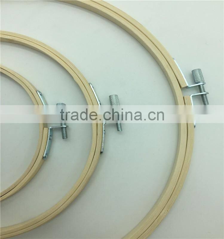 Hand Cross Stitch 10cm-35cm Bamboo Embroidery Hoops