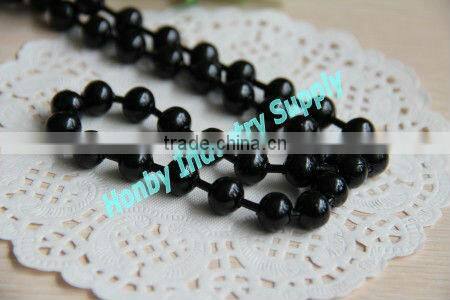 Curtain Wall 12mm Black Ball Chain