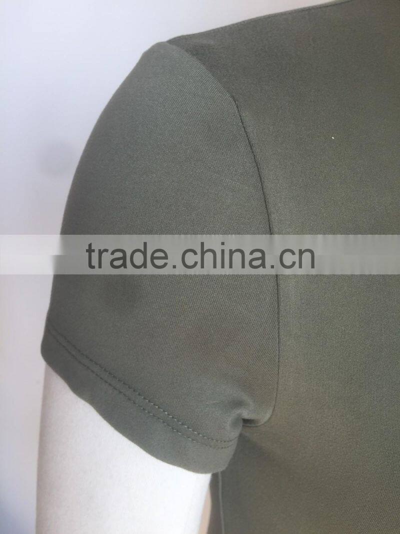 2017 Women korean dresses lady dress t shirt dress