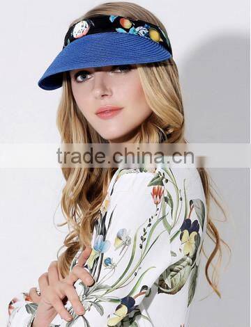 china factory lady sun hat /foldable hat /visor hat