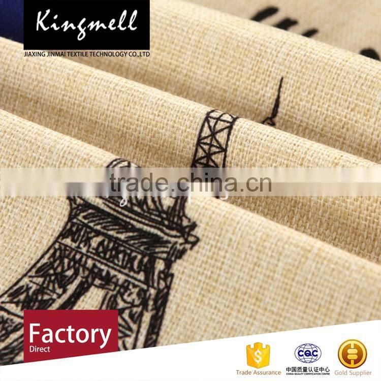 Custom digital printed sofa pillows and cushion back cushion