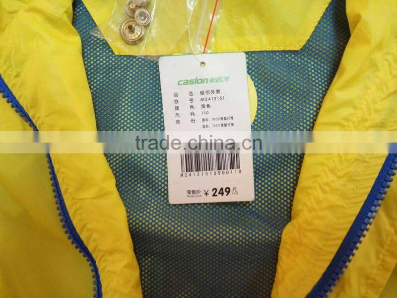 GZYhigh quality 18years experience garments supplier winter jacket kids