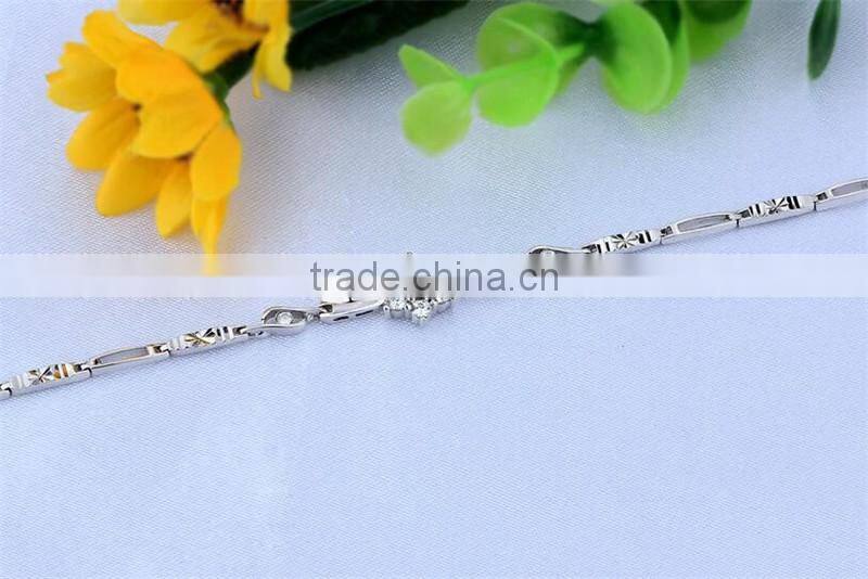 925 sterling silver new design fashion snowflake bracelet
