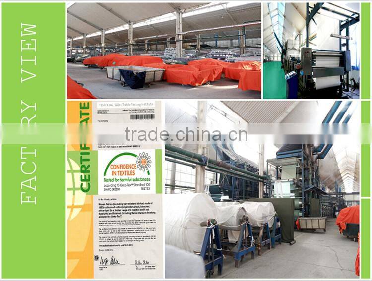 EN11611 EN11612 Fire Retardant Fabric proban/CP treatment fireproof waterproof anti-static fabric for industry