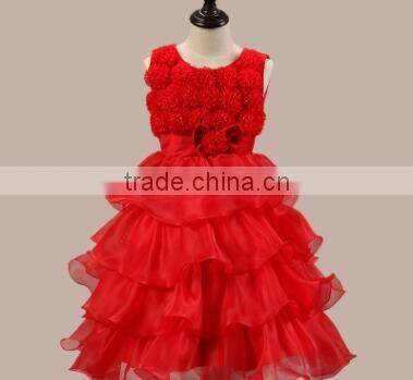 Hot children dress for 2-7 year old little girl dress baby child dress wholesale