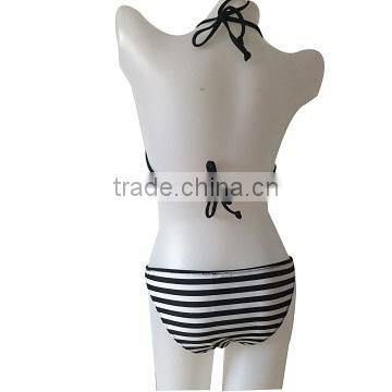Top quality purple shivering printing sexy women bikini swimwear