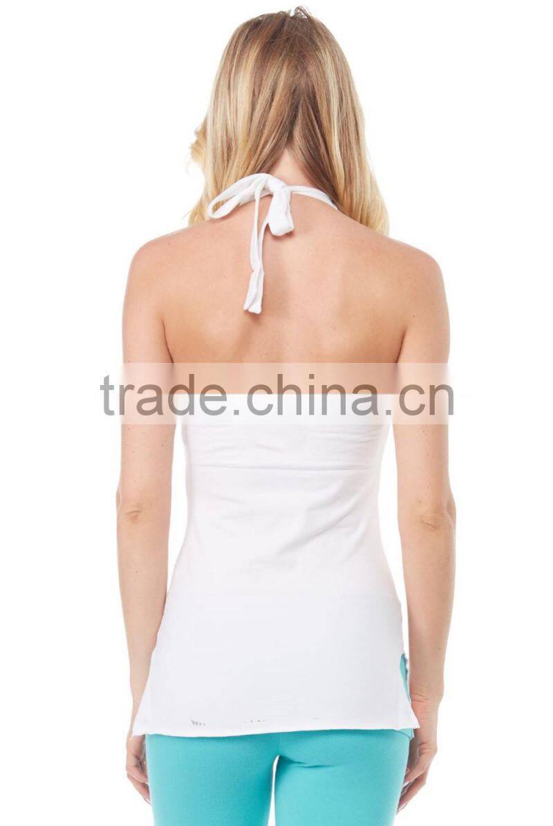 Most popular custom women stringer tank top yogo tank top