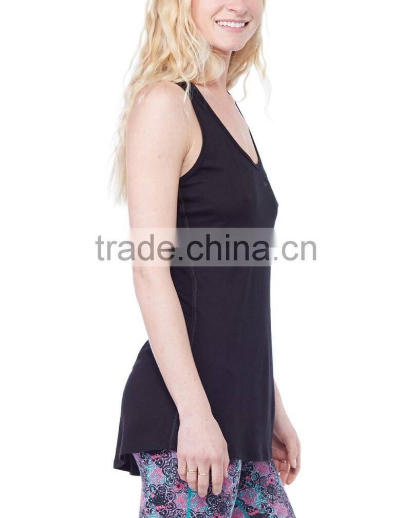 OEM Wholesale Bulk Women's Racerback Sleeveless Stringer Tank Top