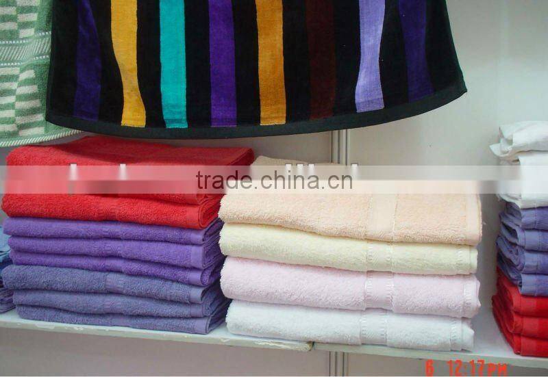 flexible design towel 50x100 100% cotton