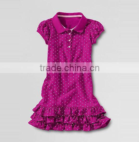 LITTLE GIRLS STRIPED LONG SLEEVE DRESS