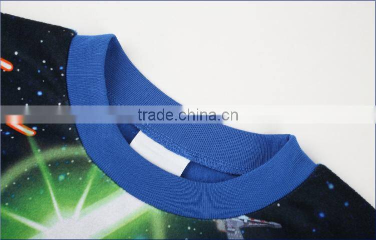 boys clothing sets satin pajamas for children