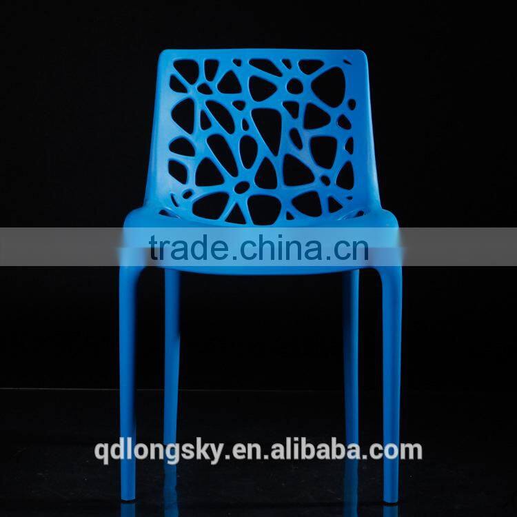 LS-4020B Cheap Outdoor Plastic Garden Chair stacking leisure Chair Plastic Patio Chair