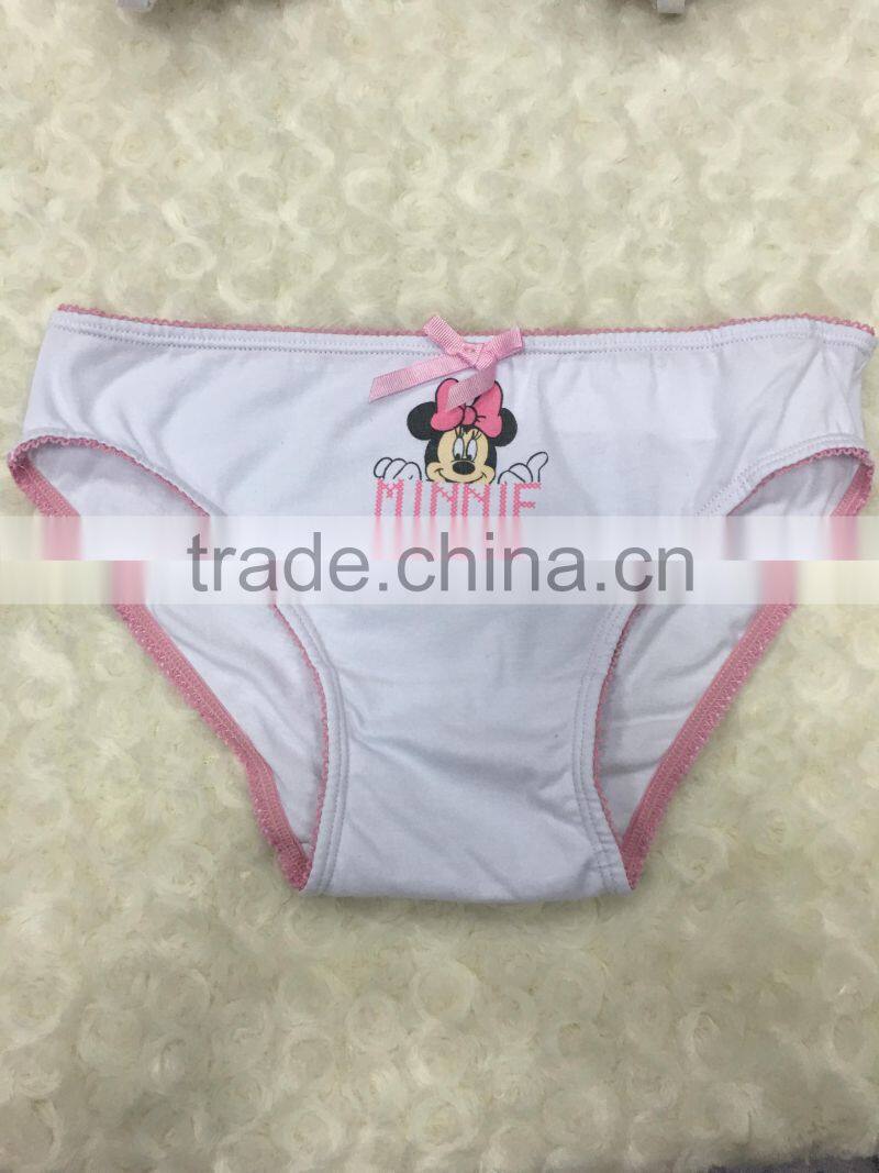 Lovely Printing Little Girls Panties Young Girl's Underwear
