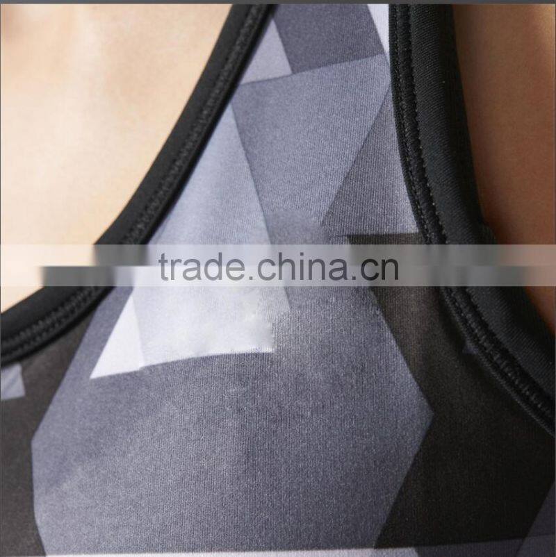 High Quality Body Building Sleevelesss Training Singlet Women Tank Top Yoga