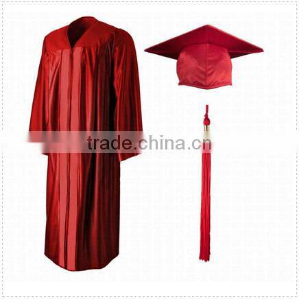 latest high school/univeisity customized graduation gown with cap & hood