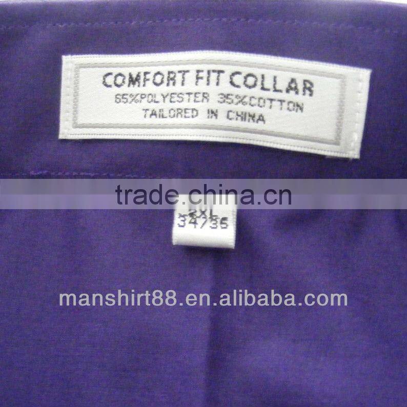 2016 men's purple wing collar tuxedo shirt with golden bowtie