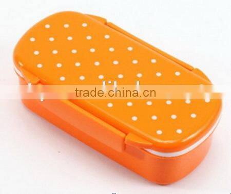 Tiered Lunch bento box /Food storage box with tray inside