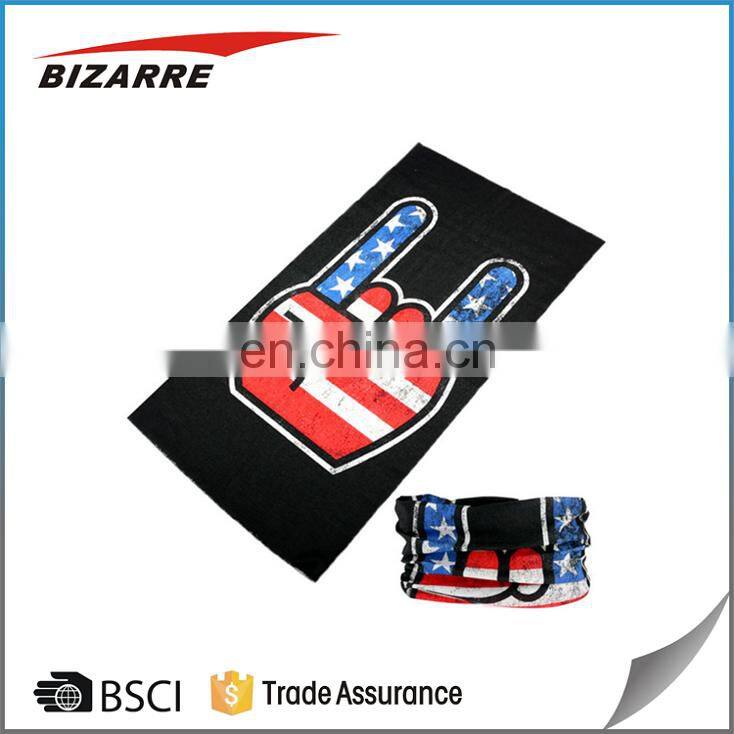 Best selling 100% polyester seamless face mask bandana