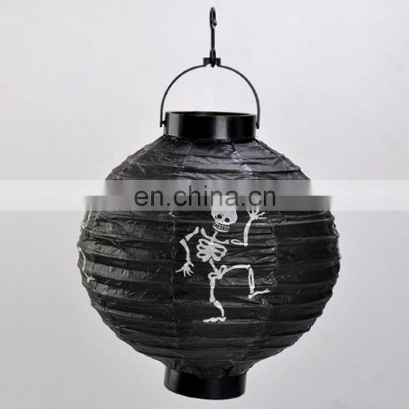 Halloween Party Decoration purple round paper lantern