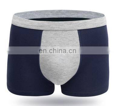 Solid Bamboo Fiber Shorts Men Underwear Men's Boxer Modal Sexy Shorts 4 Colors L-XXL