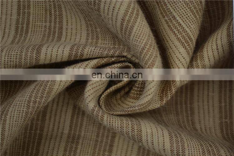 wholesale woven linen cotton blend fabric