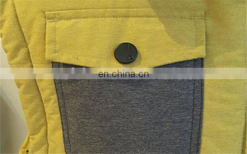 Men casual sleeveless jacket cotton winter jacket sleeveless hoodie vest