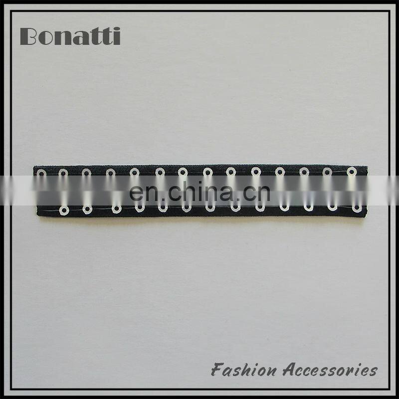 Velvet ribbon/garment trim for lady's dress