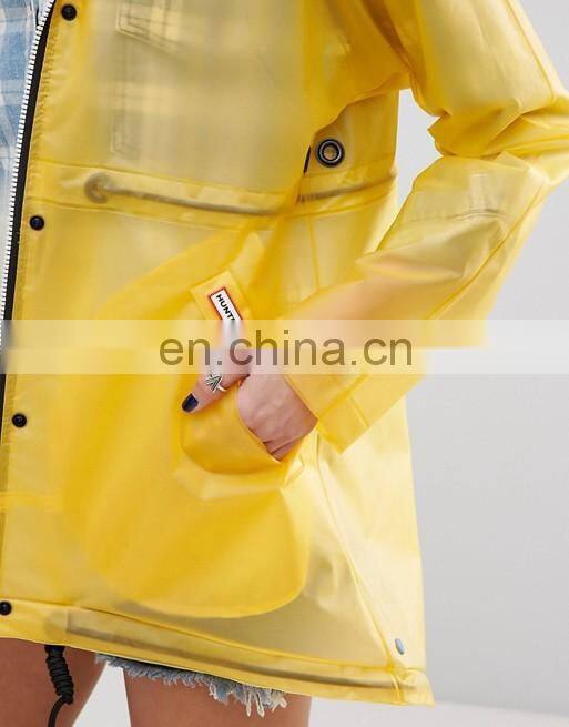 2017 Classic blank office lady elegant long waterproof jackets women coats