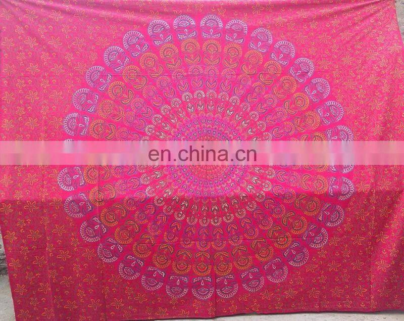 printed 100% polyester wholesale indian bedsheets/3pcs quilt set/microfiber comforter