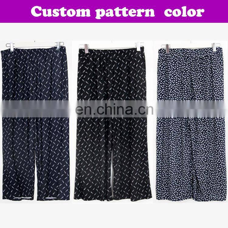 17250PG New design promotional cotton trousers xxx 3/4 pants indonesia