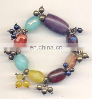Glass Bead Costume Fashion Jewelry and Bracelets