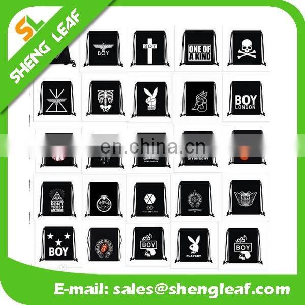 Reusable Eco-friendly Customized Logo strong mesh drawstring bag