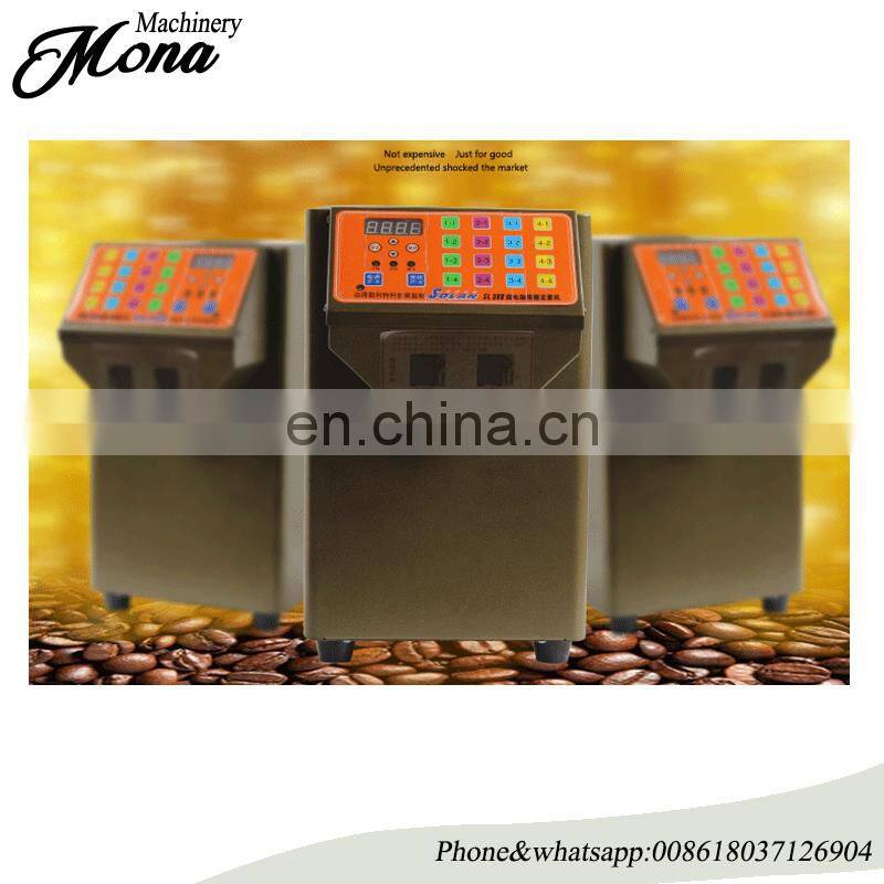 Professional fructose syrup dispenser, liquid sugar measuring machine, fructose filling machine