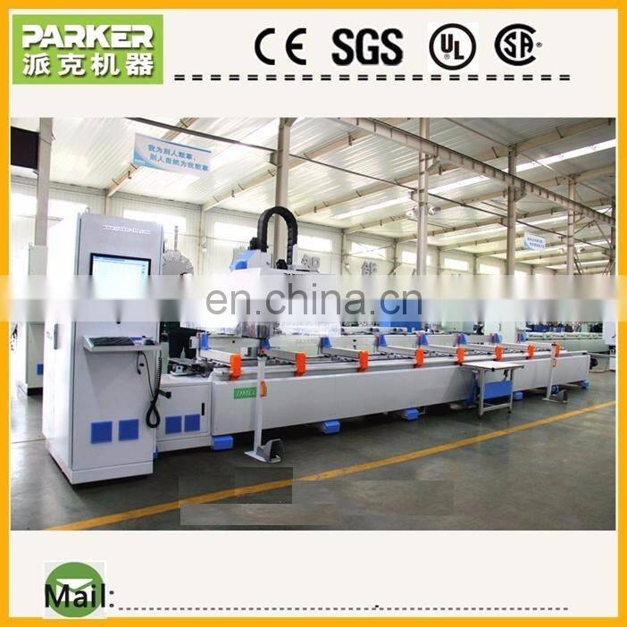 Three axis CNC machining center for Aluminum Window door cut and drill