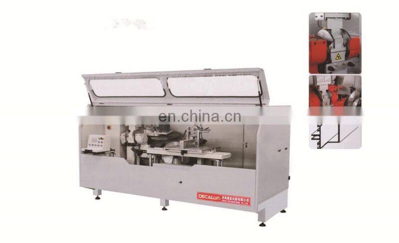 aluminum curtain wall interface cutting saw