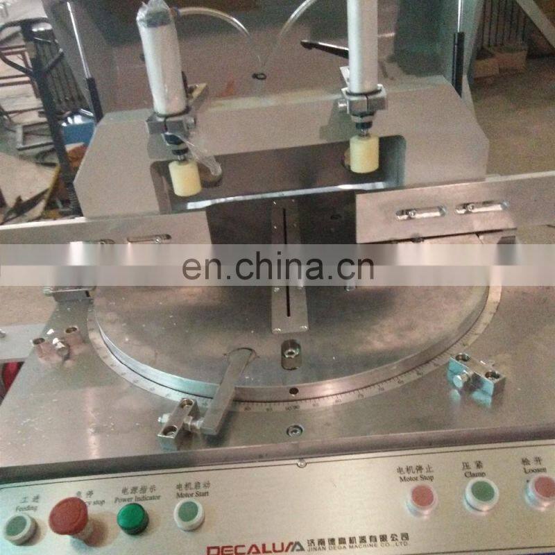 Aluminum Window Machine Arbitrary Angle Single Head Cutting Saw With 600 Saw Balde