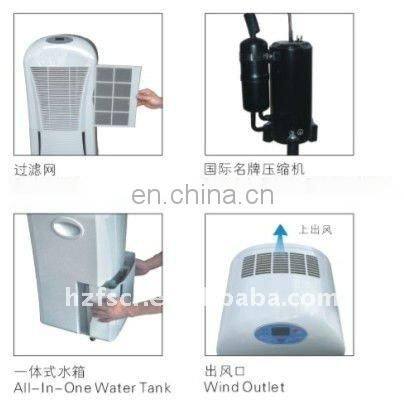 Home Dehumidifier for Container House/temperature Humidity Controller with Caster