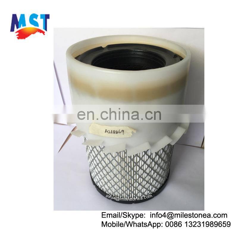 Factory air filter A218869 for Korean forklift